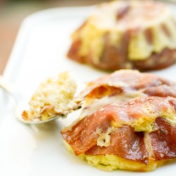 Prosciutto Tarts w/ Cheese