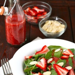 Strawberry Spinach Salad