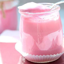 Rose Flavored Yoghurt