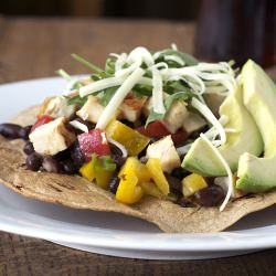 Chicken Tostada Salad