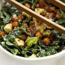 Roasted Chickpea & Kale Salad