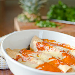 Chipotle Beef Enchiladas