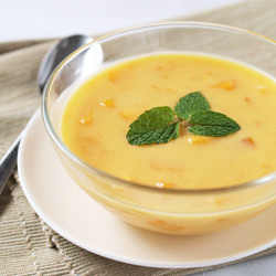 Fresh Mango Pudding