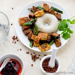 Szechuan Eggplant with Tofu