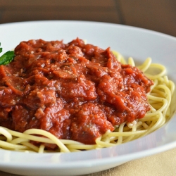 Spaghetti Meat Sauce