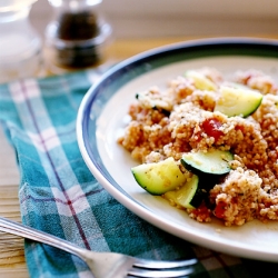 Zucchini Couscous Salad