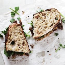 Oxtail Watercress Sandwich