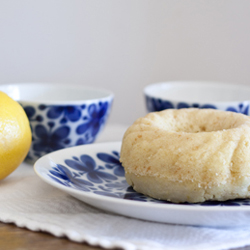 Lemon-Poppyseed Mini Bundt Cake