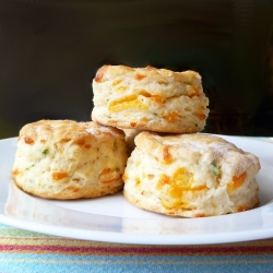 Cheddar Scallion Biscuits