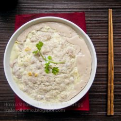 Steamed Pork with Salted Egg