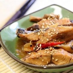 Tenderized Mackerel with Soy Sauce