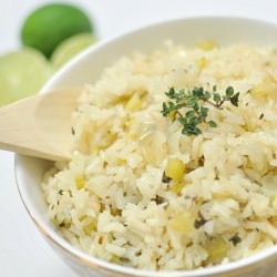 Rice with Lemon Thyme and Lime