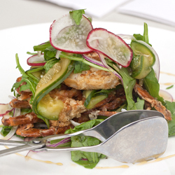 Soft Shell Crab Salad