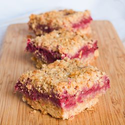 Vegan Raspberry Bars