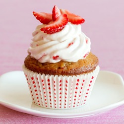 Strawberry Cupcakes