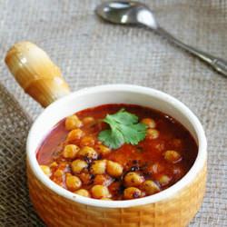 Chickpeas w/ Cumin & Tomatoes