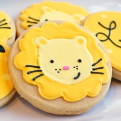 Leo the Lion Sugar Cookies