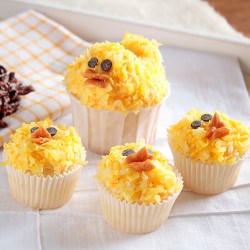 Easter Chick Cupcakes