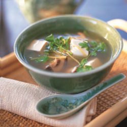 Clear Vegetarian Tofu Soup