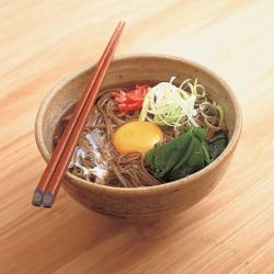 Japanese Soba Noodles & Soy Broth