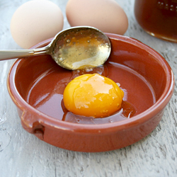 Huevo Con Miel, Egg Yolk with Honey