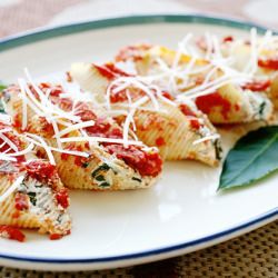 Ricotta & Spinach Stuffed Shells