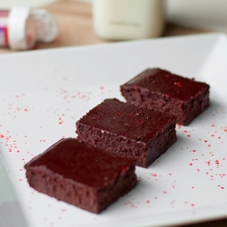 Red Velvet Chocolate Squares