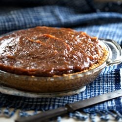 Salted Date Pie