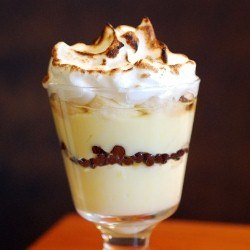 Banana Cream Meringue Parfaits