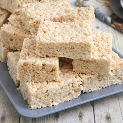 Brown Butter Rice Krispie Treats