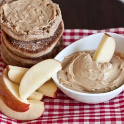 PB and Caramel Cream Cheese Dip