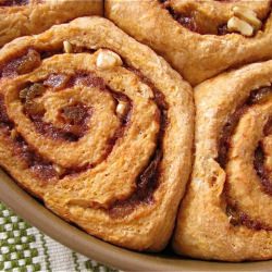 Carrot Cake Cinnamon Rolls