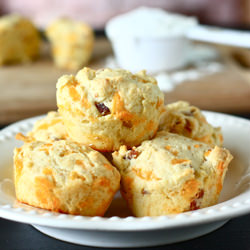 Bacon and Cheese Muffins