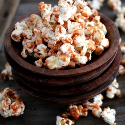 Cheerwine Caramel Corn