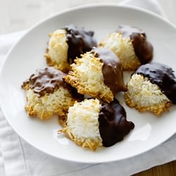 Chocolate Covered Macaroons