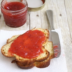 Strawberry Rhubarb Preserves