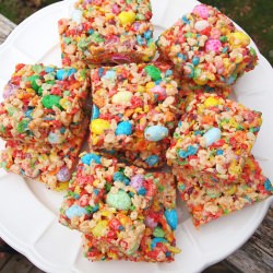 Fruity Spring Cereal Squares