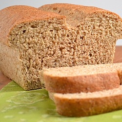 Fluffy 100% Whole Wheat Bread