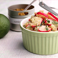 Radish Quinoa Salad