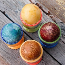 Naturally Dyed Eggs