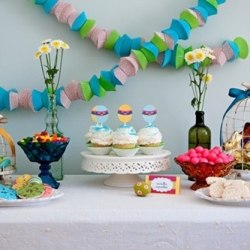 Easter Dessert Table