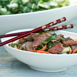 Asian Beef and Bok Choy Salad