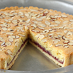 Italian Almond Raspberry Tart