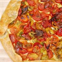 Heirloom Tomato & Ricotta Crostata