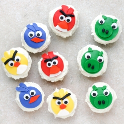 Angry Birds Cupcakes