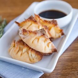 Baked Sweet Potato Potstickers