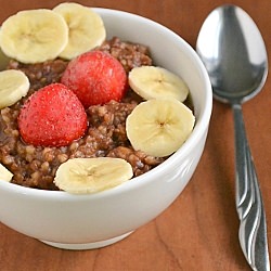 Healthy Mocha Oatmeal