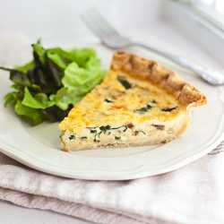 Swiss Chard & Vidalia Onion Pie