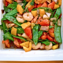 Thai Basil & Mint Shrimp Stir Fry