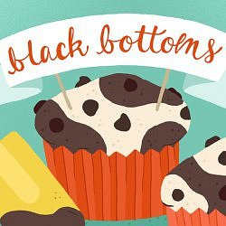 Black Bottom Cupcakes